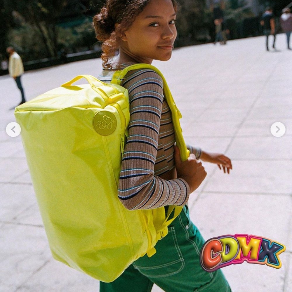 RARE, SOLD OUT, NEON YELLOW Baboon to the Moon BIG GO-BAG9 (60L)